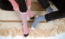 Görseli Galeri görüntüleyiciye yükleyin, Alpaka & Koyun Yünü | Mavi/Antrasit