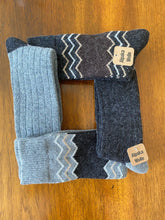 Görseli Galeri görüntüleyiciye yükleyin, Alpaka & Koyun Yünü | Desenli Gri/Antrasit