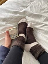 Görseli Galeri görüntüleyiciye yükleyin, Alpaka & Koyun Yünü | Kahve/Ekru